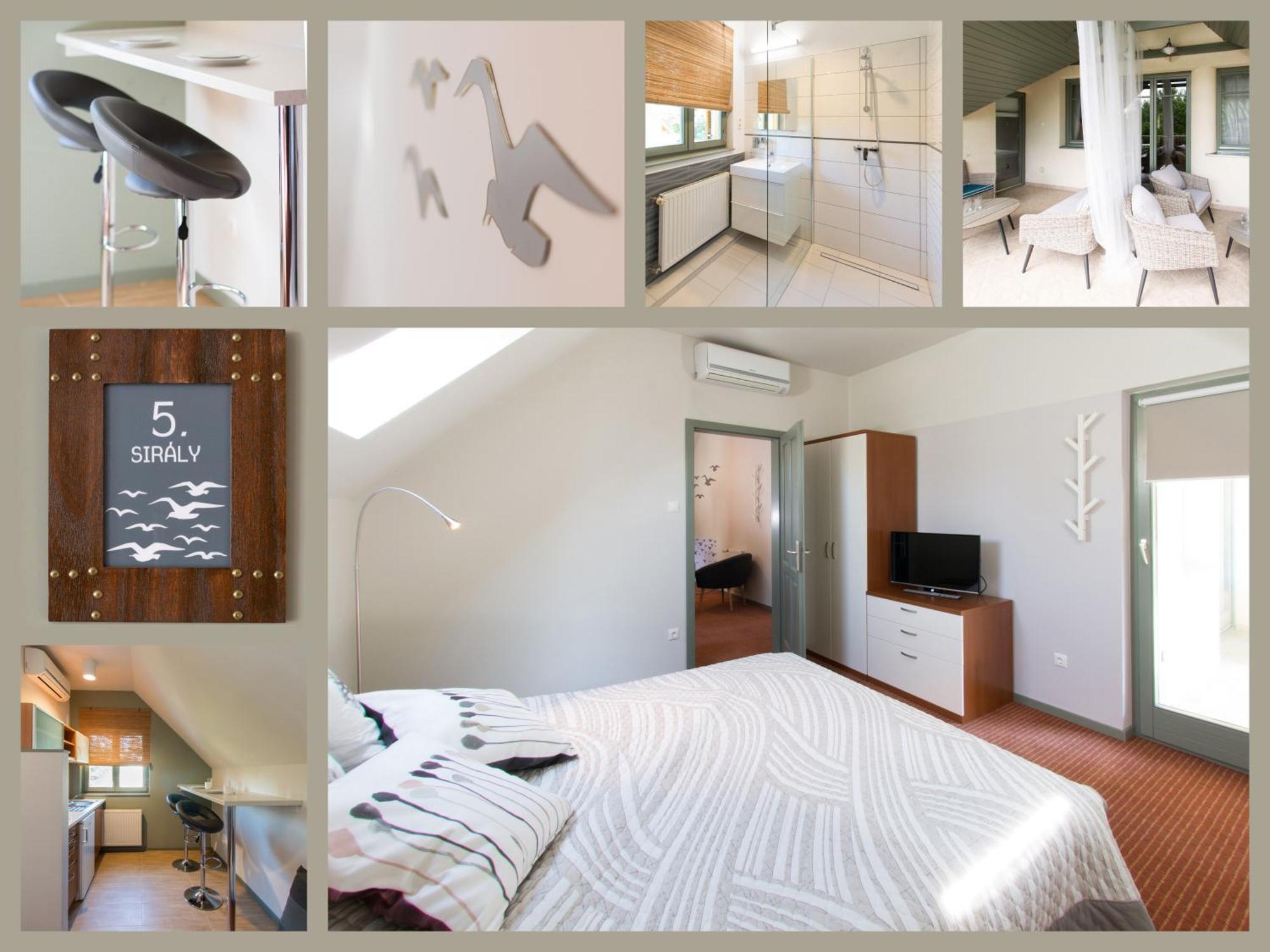 Villa Oliva Boutique Rooms Zamárdi Exteriör bild
